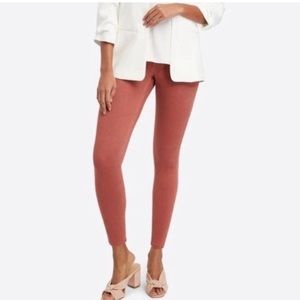 Spanx coral jeanish pants